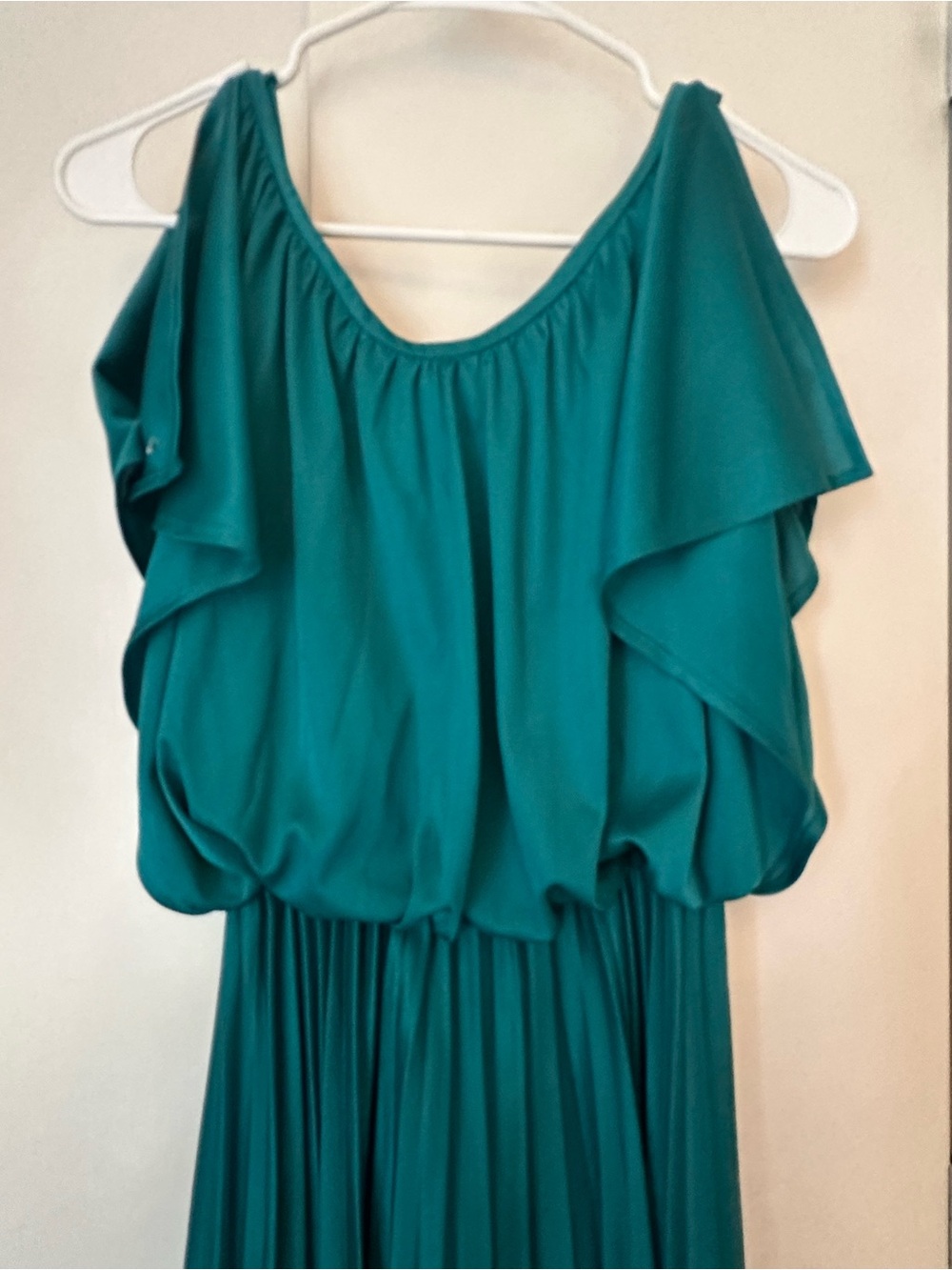 Vintage Palm Royale Palm Beach Flutter Sleeve midi Dress - s - Picture 4 of 8